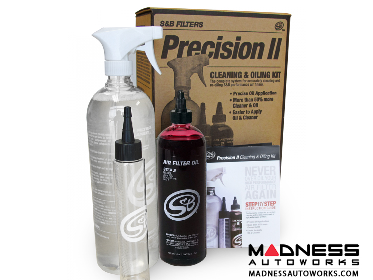 Precision II: Cleaning & Oil Kit - Red Oil